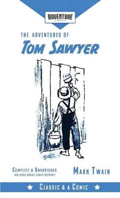 Book cover for The Adventures of Tom Sawyer (Adventure Classics)