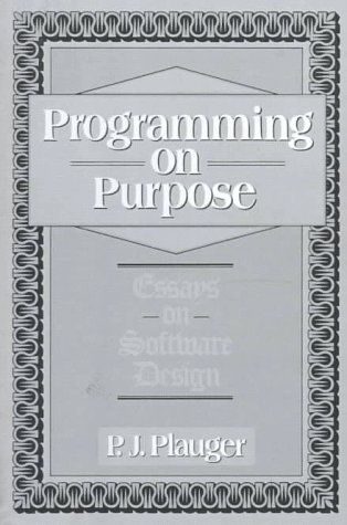 Book cover for Programming on Purpose