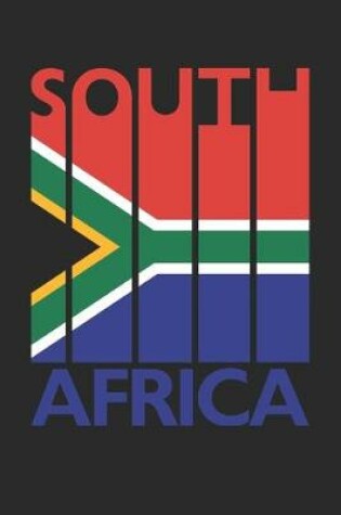 Cover of Retro South Africa Planner - South African Flag Diary - Vintage South Africa Notebook - South Africa Travel Journal