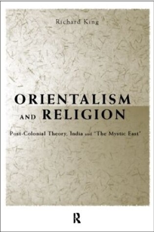 Cover of Orientalism and Religion