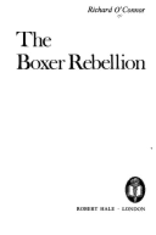 Cover of Boxer Rebellion