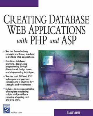 Book cover for Creating Database Web Applications with PHP and ASP