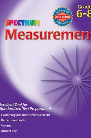 Cover of Measurement, Grades 6 - 8