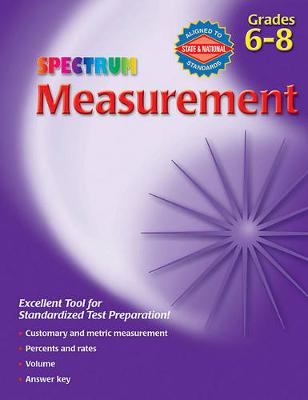 Cover of Measurement, Grades 6 - 8
