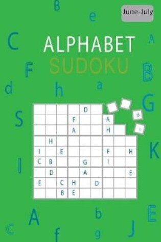 Cover of Alphabet Sudoku June-July