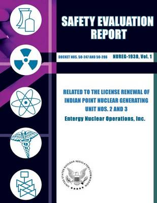 Book cover for Safety Evaluation Report Related to the License Renewal of Indian Point Nuclear Generating Unit Nos. 2 and 3