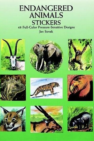 Cover of Endangered Animals Stickers