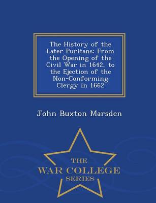 Book cover for The History of the Later Puritans