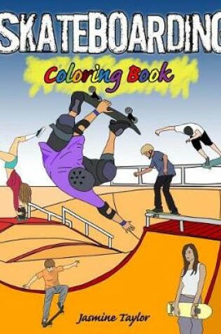 Cover of Skateboarding Coloring Book