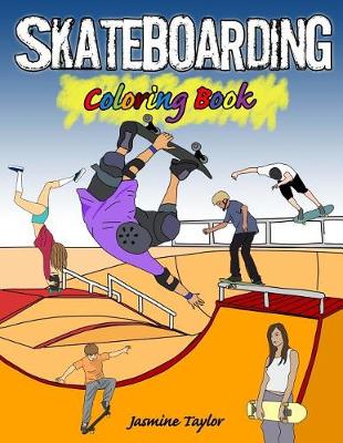 Cover of Skateboarding Coloring Book