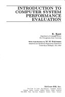 Book cover for Introduction To Computer System Performance Evaluation