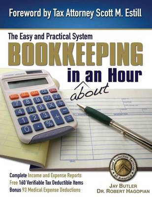 Book cover for Bookkeeping in About an Hour