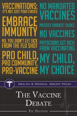 Book cover for The Vaccine Debate