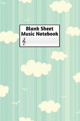 Cover of Blank Sheet Music Notebook