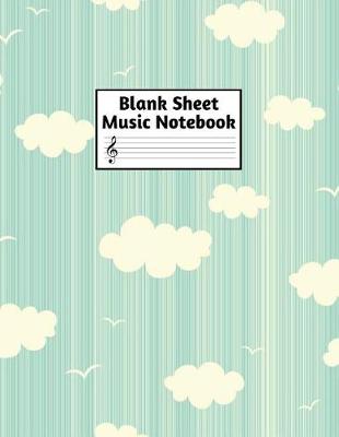 Book cover for Blank Sheet Music Notebook