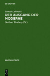 Book cover for Der Ausgang Der Moderne