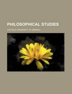 Book cover for Philosophical Studies (Volume 3)