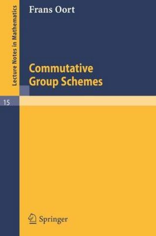 Cover of Commutative Group Schemes