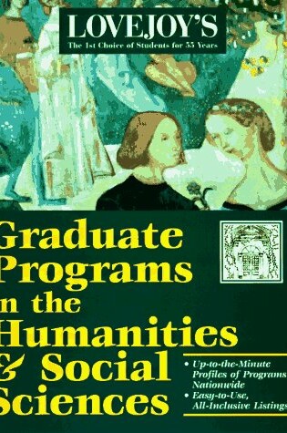 Cover of Graduate Programs in Arts, Humanities & Social Science