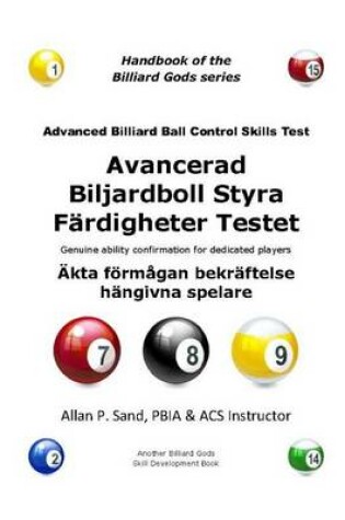 Cover of Advanced Billiard Ball Control Skills Test (Swedish)