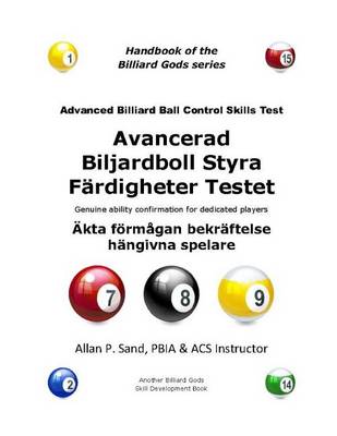 Book cover for Advanced Billiard Ball Control Skills Test (Swedish)