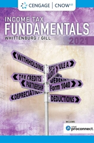 Cover of Cnowv2 for Whittenburg/Altus-Buller/Gill's Income Tax Fundamentals 2021, 1 Term Printed Access Card
