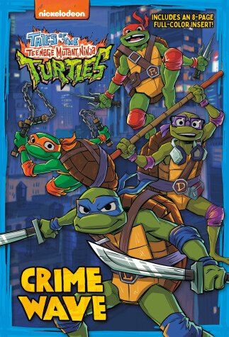 Book cover for Crime Wave (Tales of the Teenage Mutant Ninja Turtles)