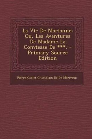 Cover of La Vie de Marianne