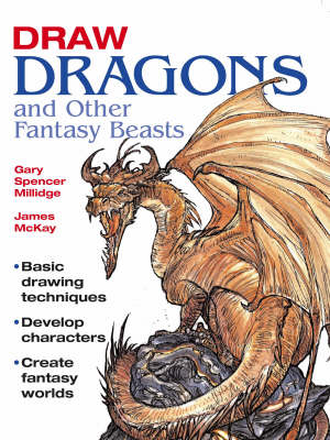 Book cover for Draw Dragons and Other Fantasy Beasts