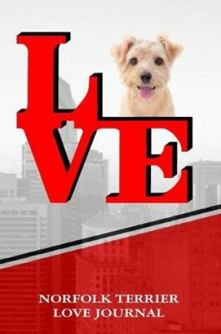 Cover of Norfolk Terrier Love Journal