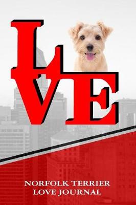 Book cover for Norfolk Terrier Love Journal