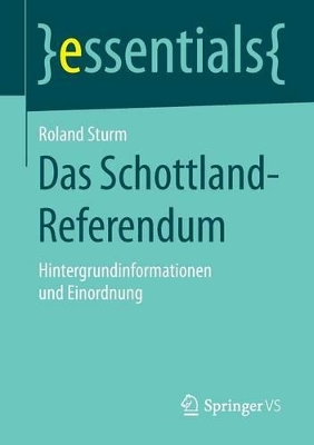 Cover of Das Schottland-Referendum