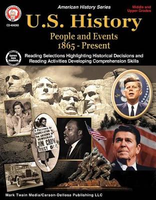 Book cover for U.S. History, Grades 6 - 12