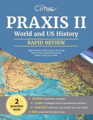 Book cover for Praxis II World and US History Rapid Review Study Guide