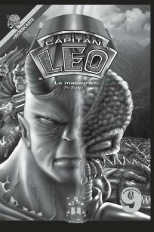 Cover of Comic Capitan Leo-Capitulo 9-Version Blanco y Negro