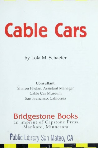 Cover of Cable Cars