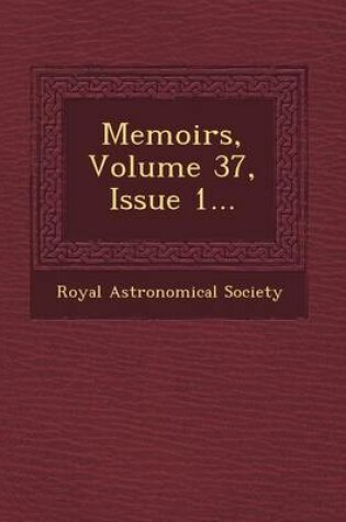 Cover of Memoirs, Volume 37, Issue 1...