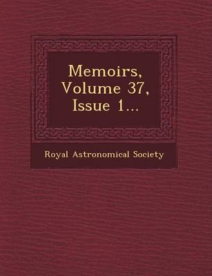 Book cover for Memoirs, Volume 37, Issue 1...