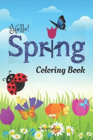 Cover of Hello! Spring Coloring Book