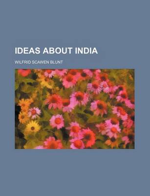 Book cover for Ideas about India