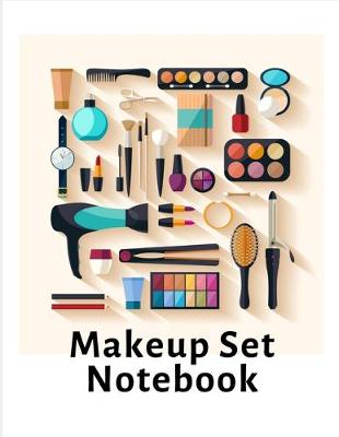 Book cover for Makeup Set Notebook