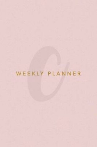 Cover of C Weekly Planner