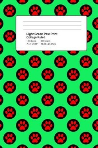 Cover of Light Green Paw Print