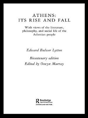 Book cover for Athens: Its Rise and Fall