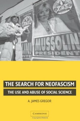 Cover of The Search for Neofascism