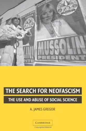 Book cover for The Search for Neofascism