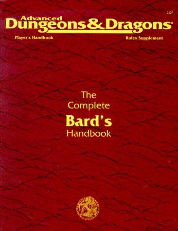 Book cover for Complete Bards Handbook