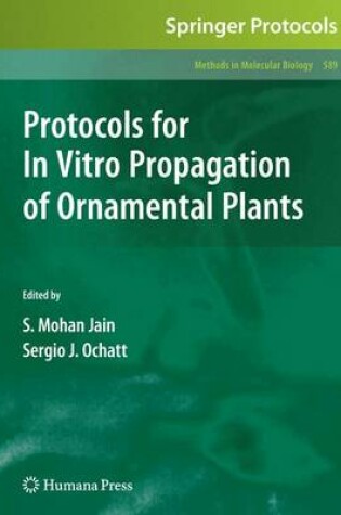 Cover of Protocols for in Vitro Propagation of Ornamental Plants