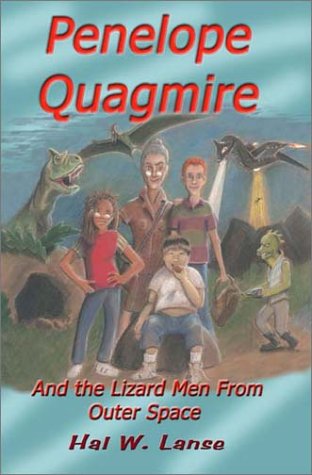 Book cover for Penelope Quagmire and the Lizard Men from Outer Space