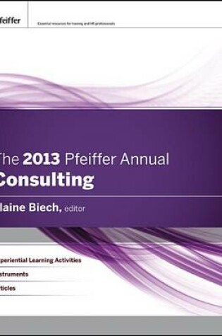 Cover of The 2013 Pfeiffer Annual